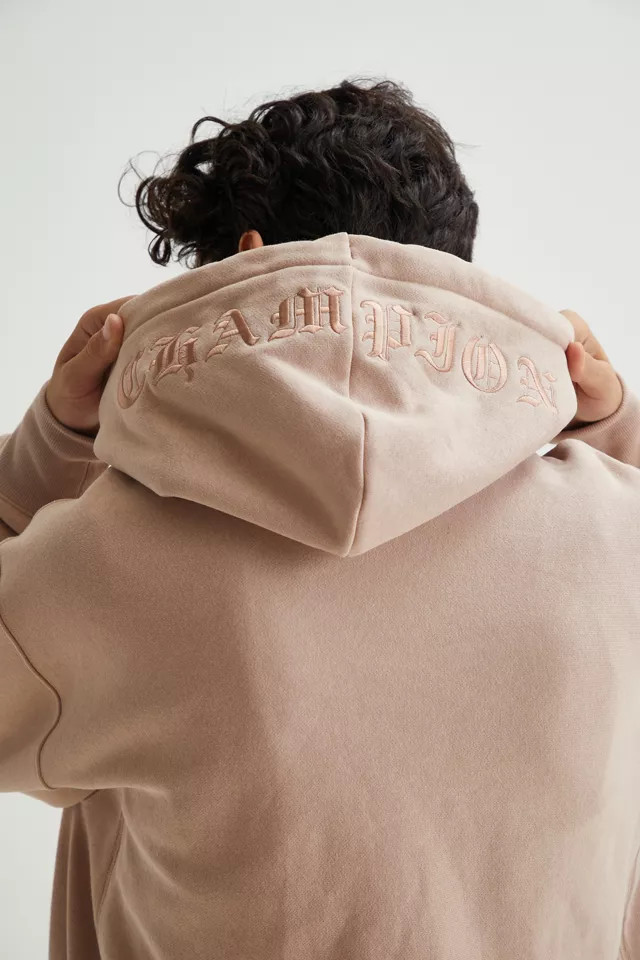 Champion Old English Hoodie Sweatshirt | Urban Outfitters (US and RoW)