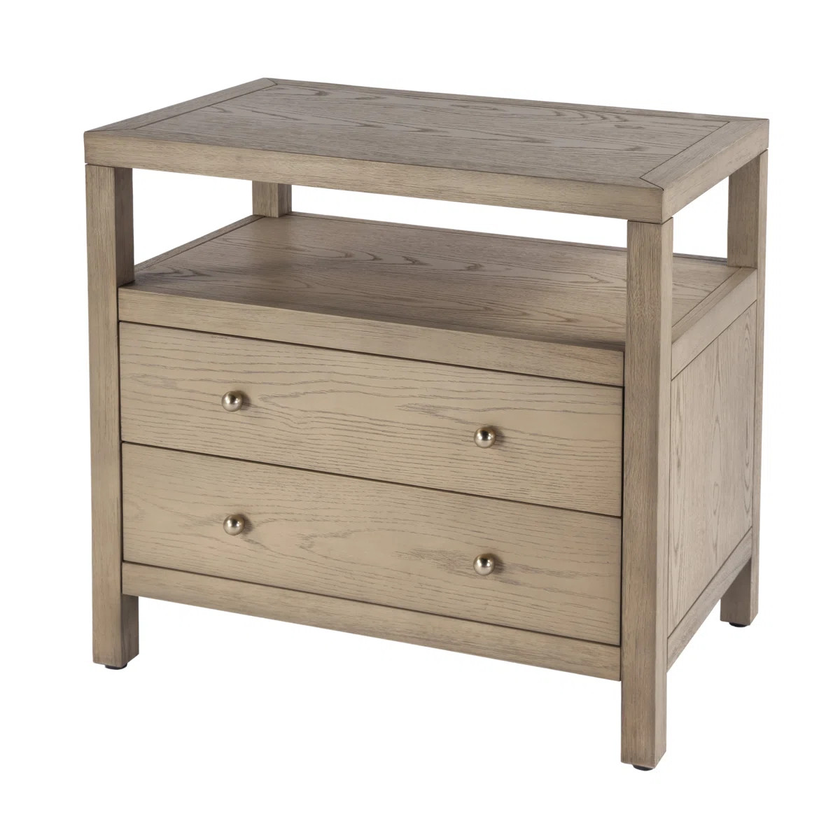 Celine 28" 2-Drawer Nightstand | Wayfair North America