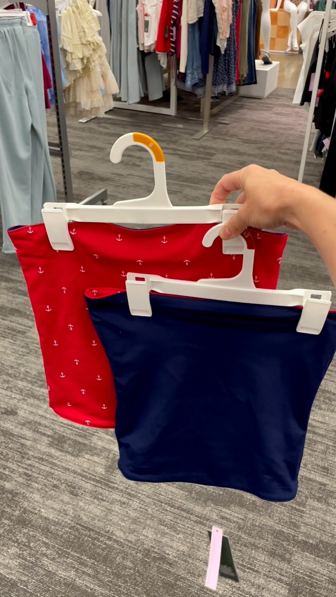 $10 reversible tube top we love in new prints. Soft, seamless, and a great deal @Target 

#LTKSeasonal #LTKootd