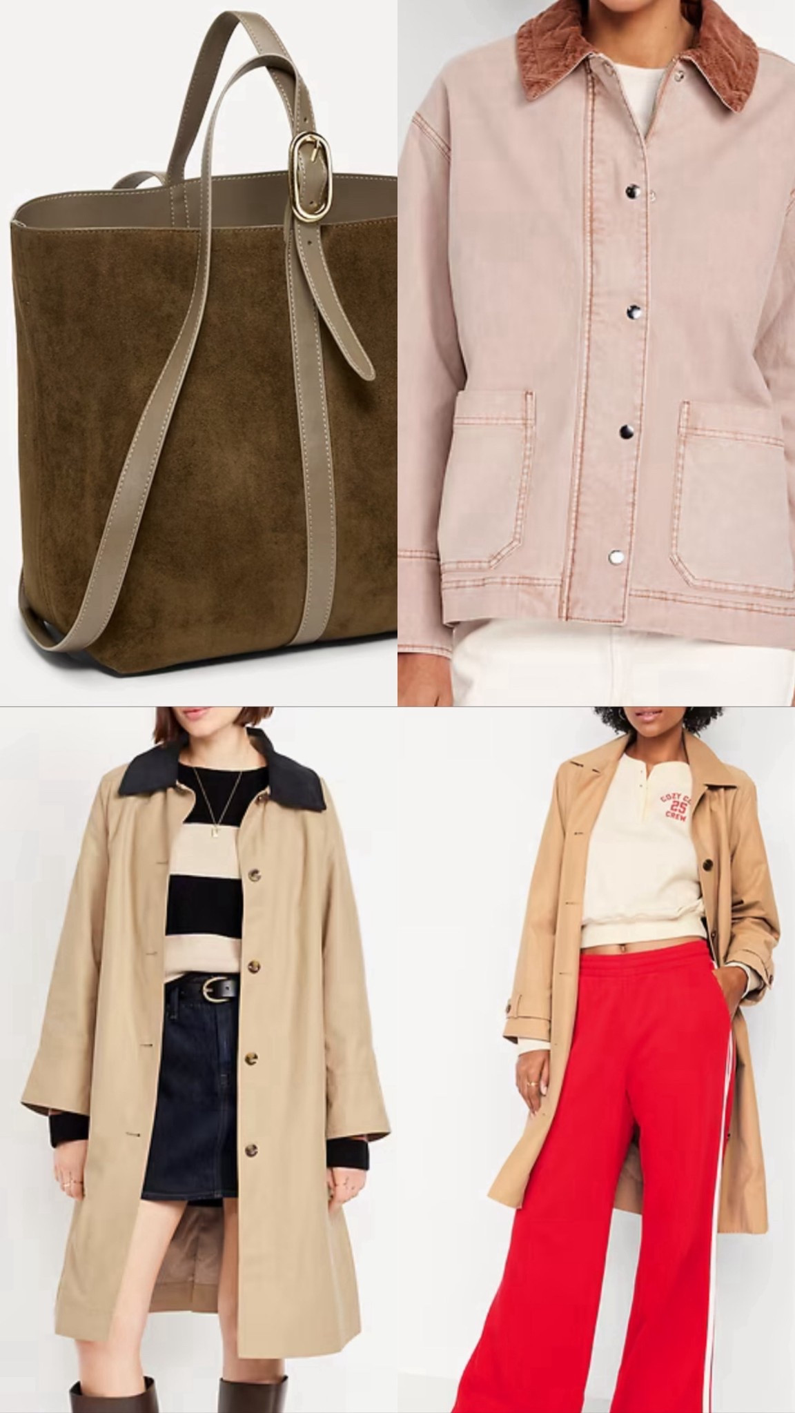 #oldnavy #sale #coat #purse

#LTKGiftGuide #LTKootd #LTKFindsUnder50