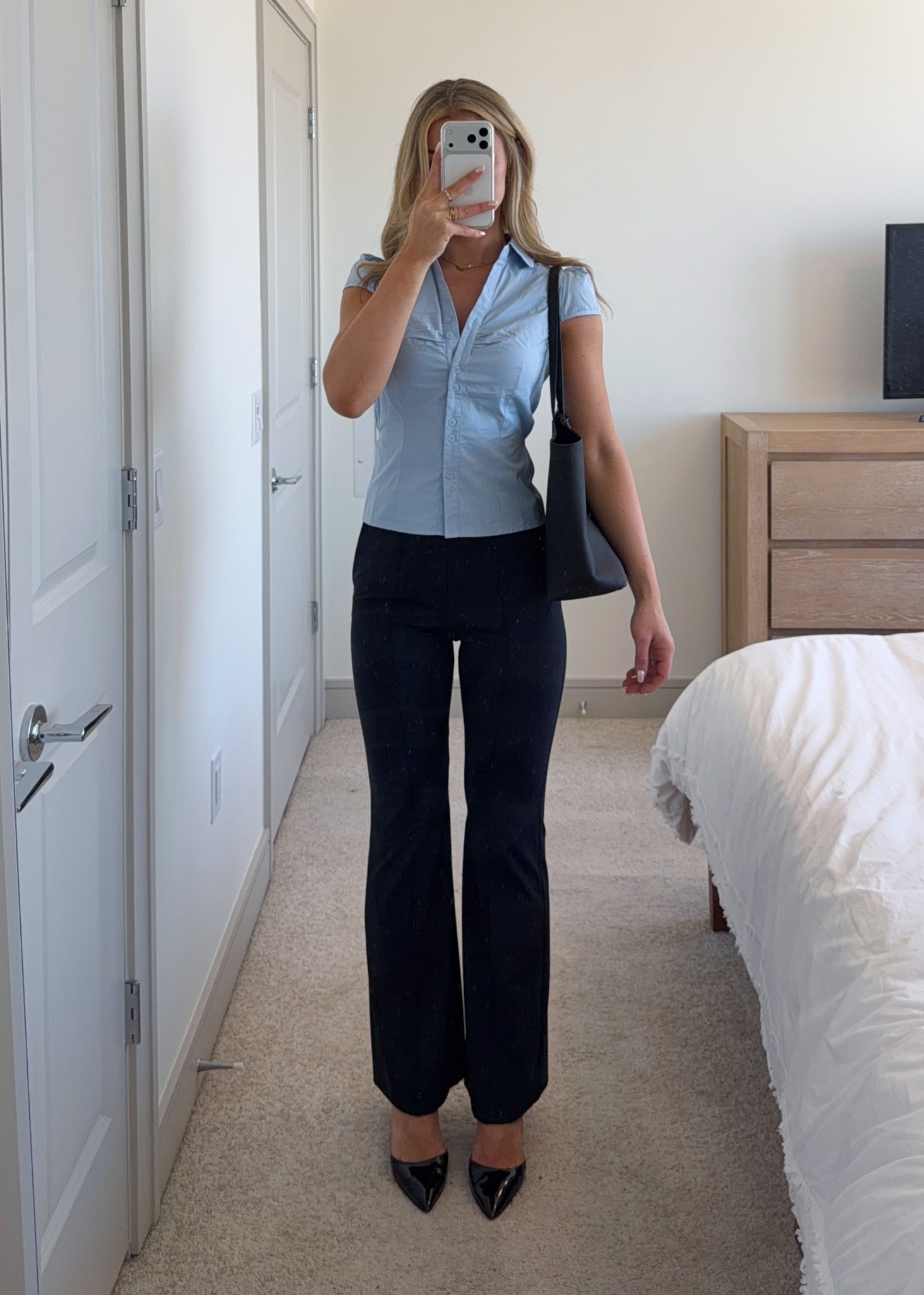 classic office ootd 👩🏼‍💼🩵

#LTKSpringSale #LTKWorkwear