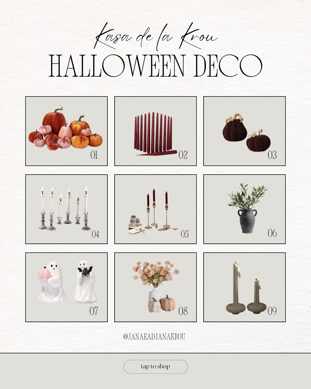found some incredible pieces that are family friendly but still allow us to feel the Halloween spirit! steal my deco 🎃👻🕯️

#LTKFamily #LTKHalloween #LTKHome