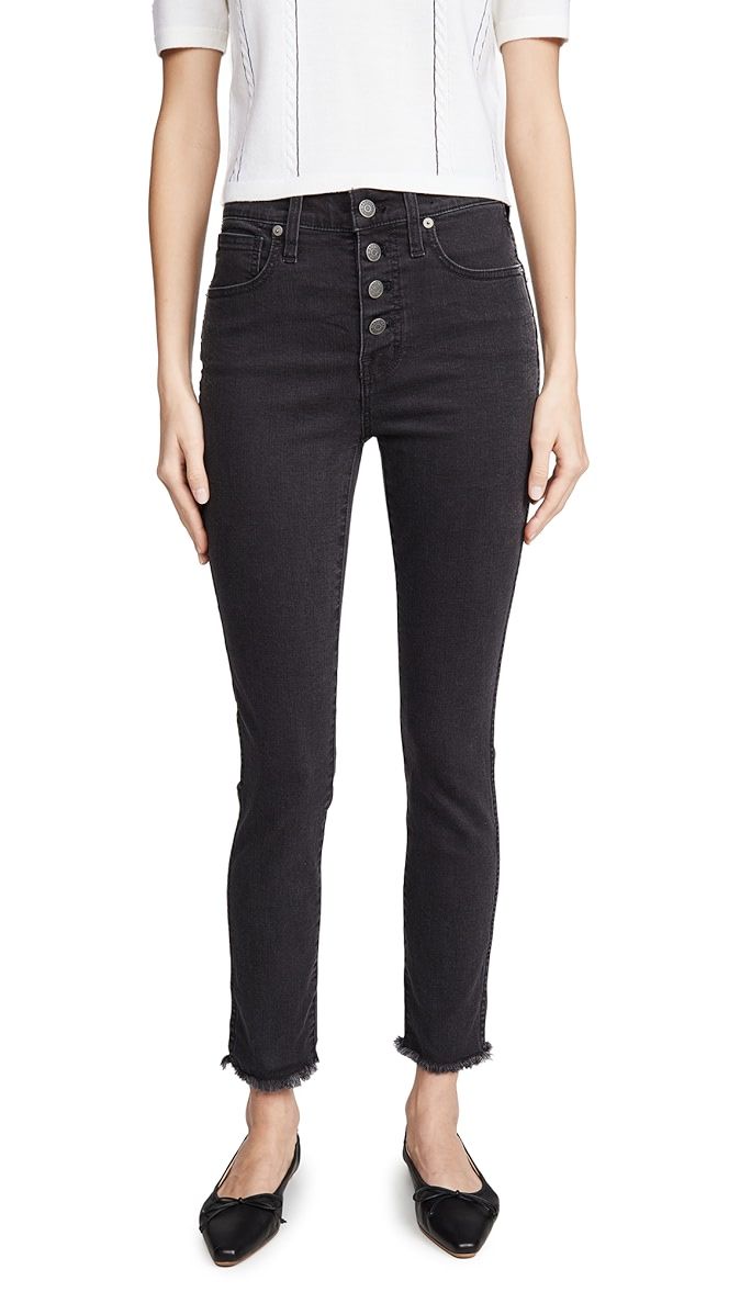 10'' High Rise Skinny Jeans | Shopbop