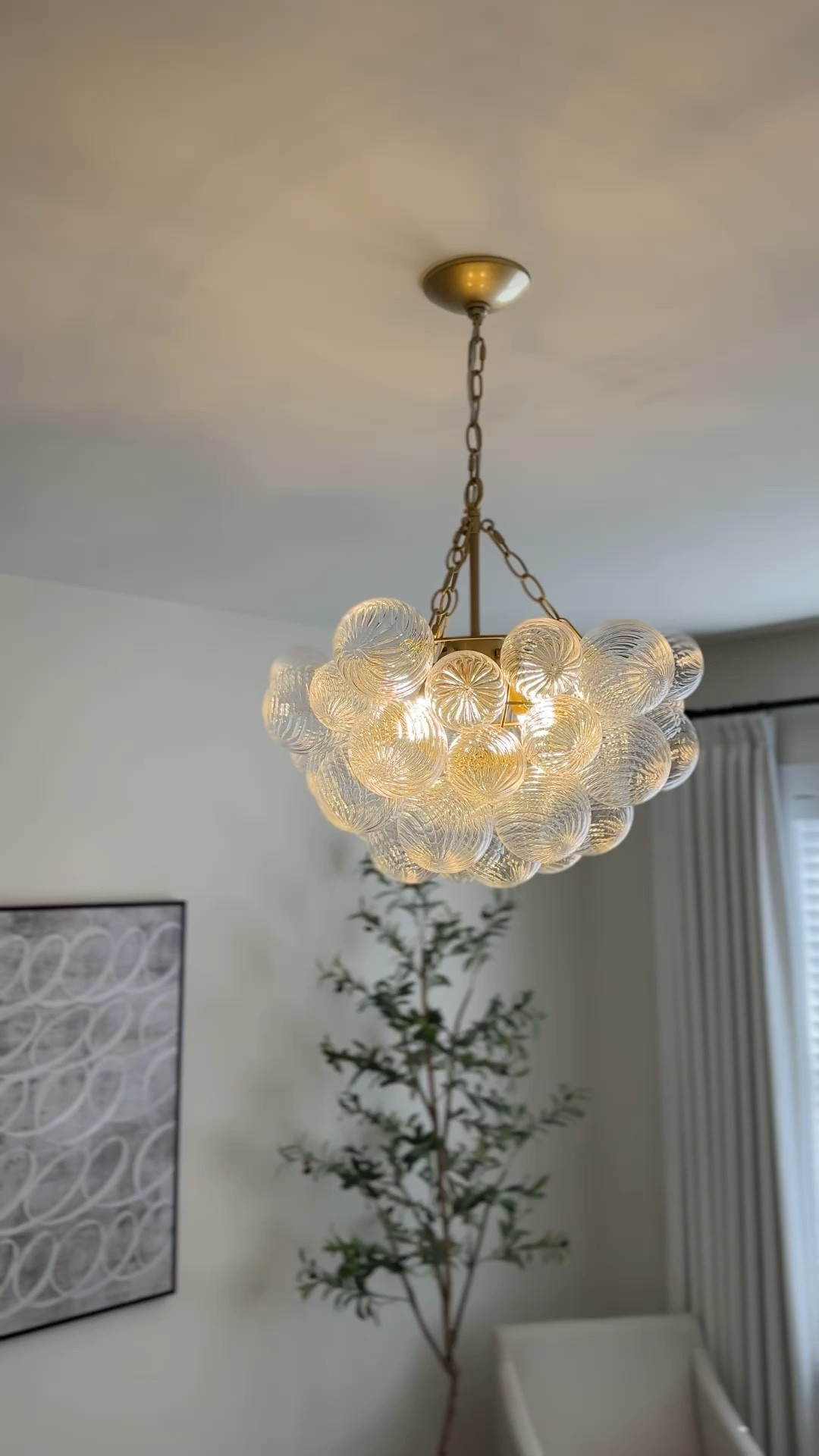 The prettiest designer look for less bubble chandelier that costs a fraction of the designer version 😍

#LTKSaleAlert #LTKHome