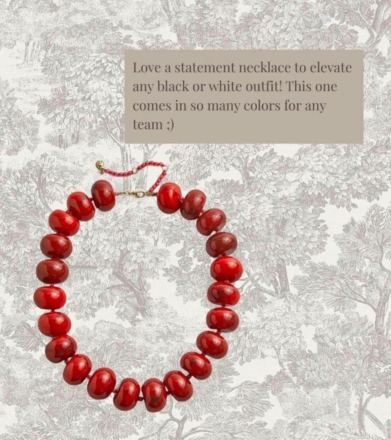 Love adding this to any outfit for game day! Such a fun pop of color❤️

#LTKootd #LTKgrwm #LTKSeasonal
