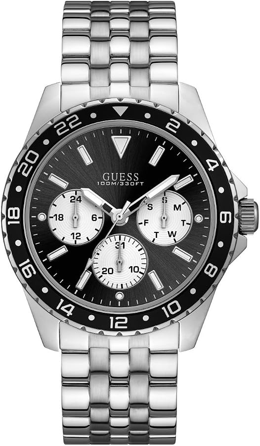 Guess Men's Analog Watch with Stainless Steel Strap | Amazon (US)