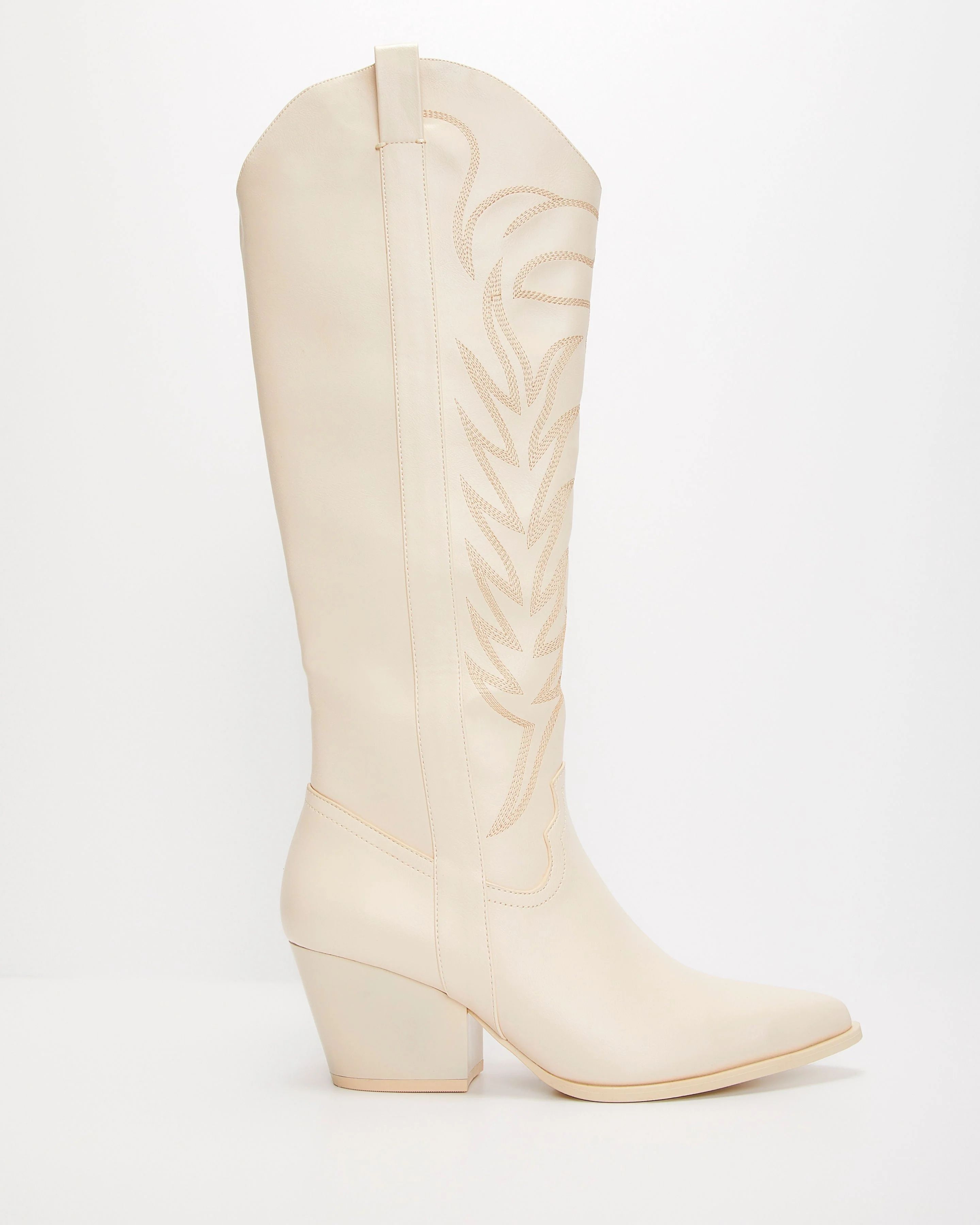 Mcentire Faux Leather Western Boots | VICI Collection