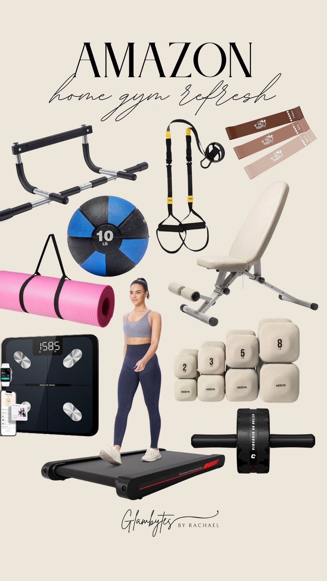 Amazon Home Gym Refresh!
amazon home, home gym, amazon gym essentials, at home workout, at home gym, exercise equipment 

#LTKHome #LTKActive #LTKfitnessgoals