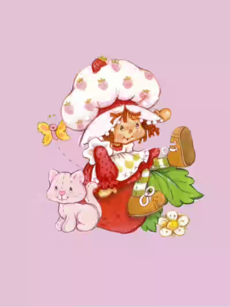 Strawberry Shortcake Girls Short Sleeve Graphic T-Shirt, Sizes 4-16 | Walmart (US)