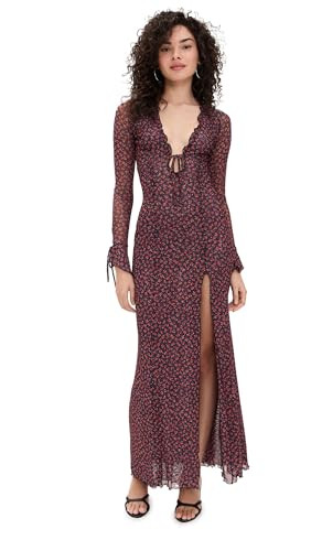 RESA Women's Lennon Maxi Dress, Besos, Red, Floral, L | Amazon (US)