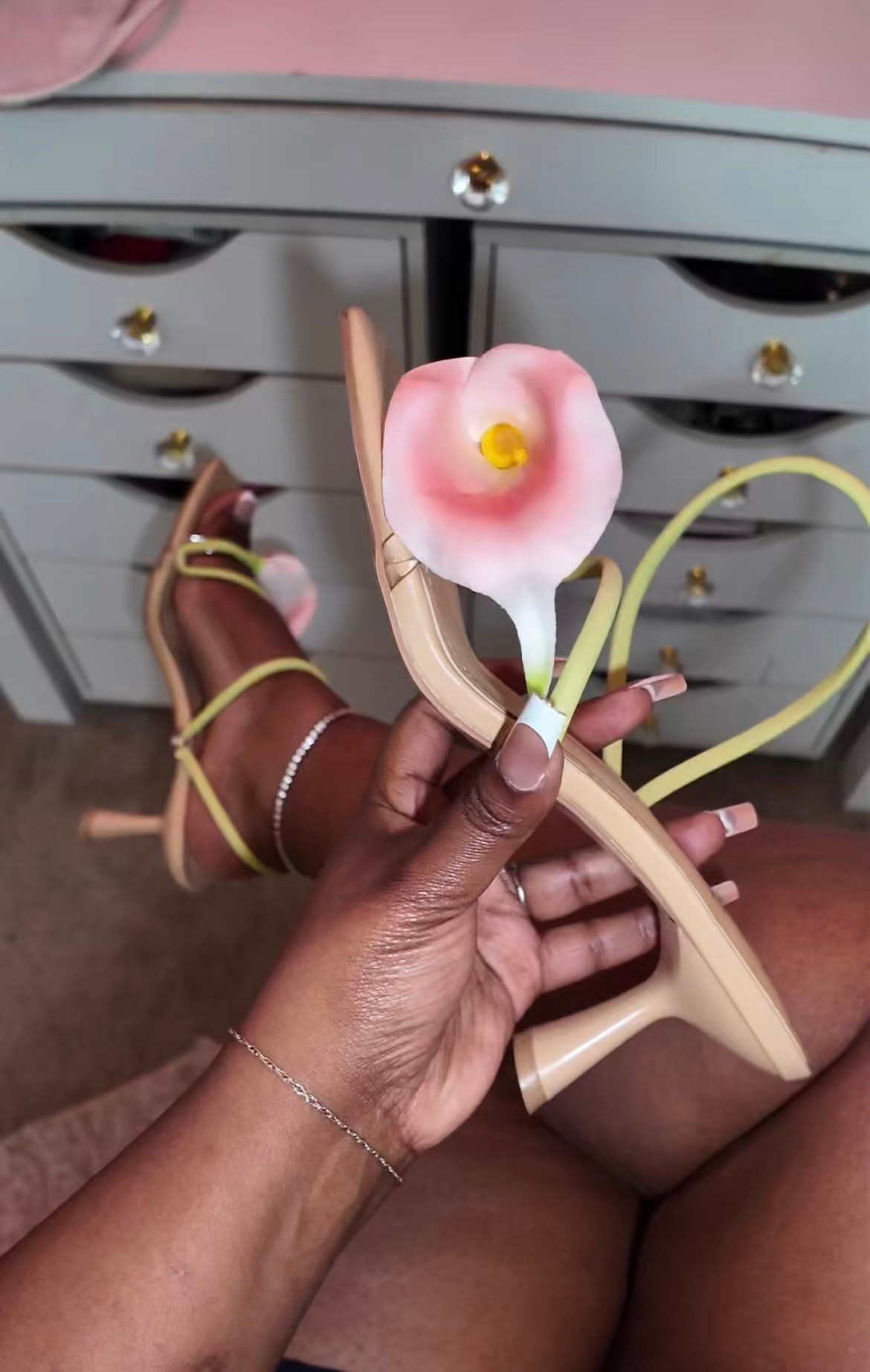 Super cute flower power heels 🌸🙌🏾🫶🏾

#LTKShoeCrush