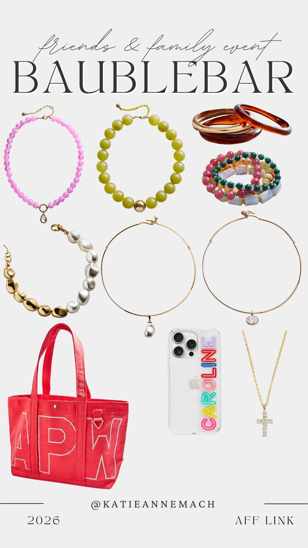 Baublebars friends and family event starts today! 25% off sitewide (no code needed!) and 20% off custom items 🥰 

#LTKSaleAlert