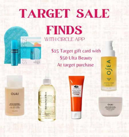 Target Sale! Skincare. Hair care products. Summer style. Circle week at Target  

#LTKsalealert #LTKxTarget #LTKbeauty