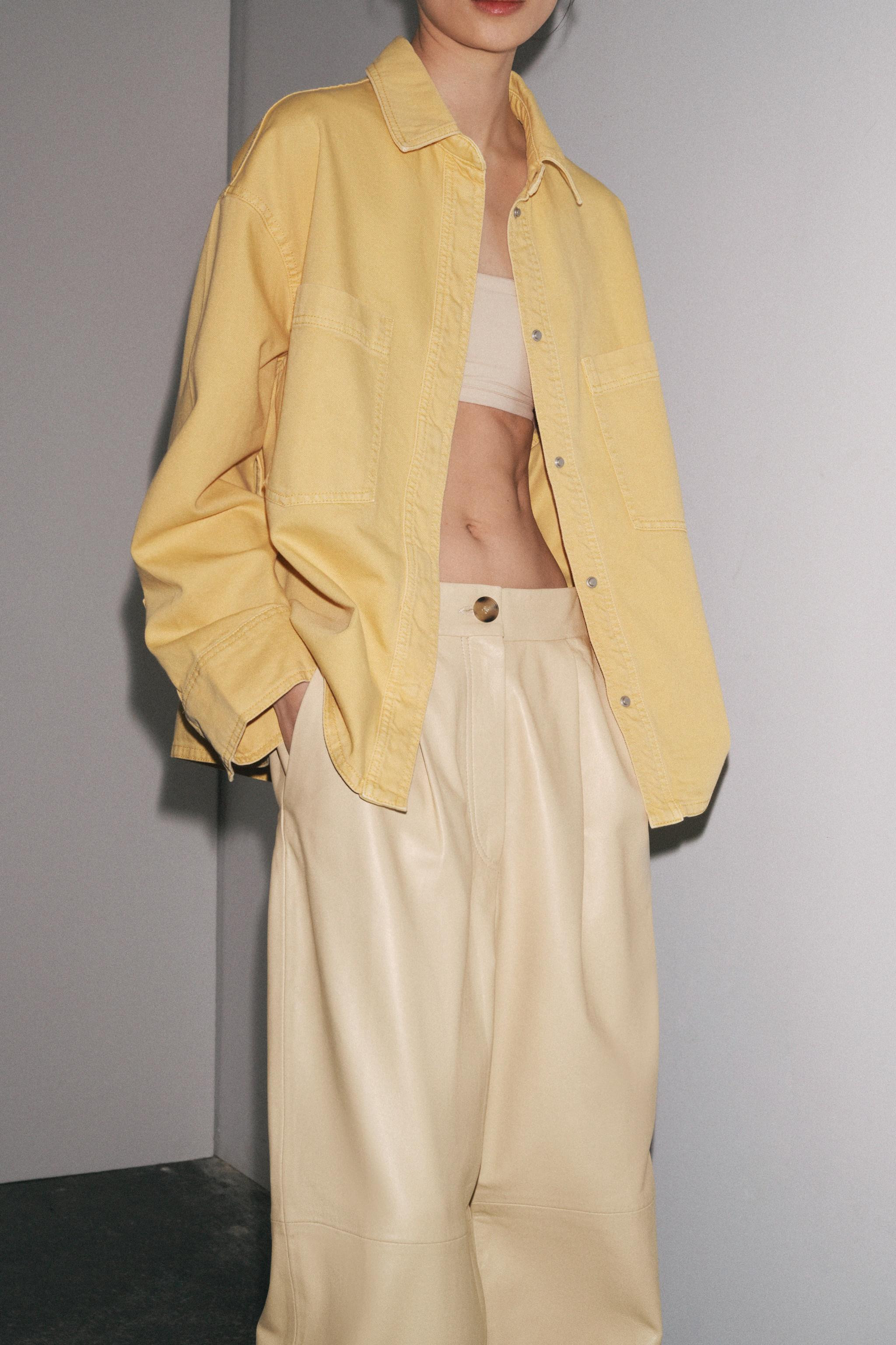 ZW COLLECTION POCKET OVERSHIRT | Zara US