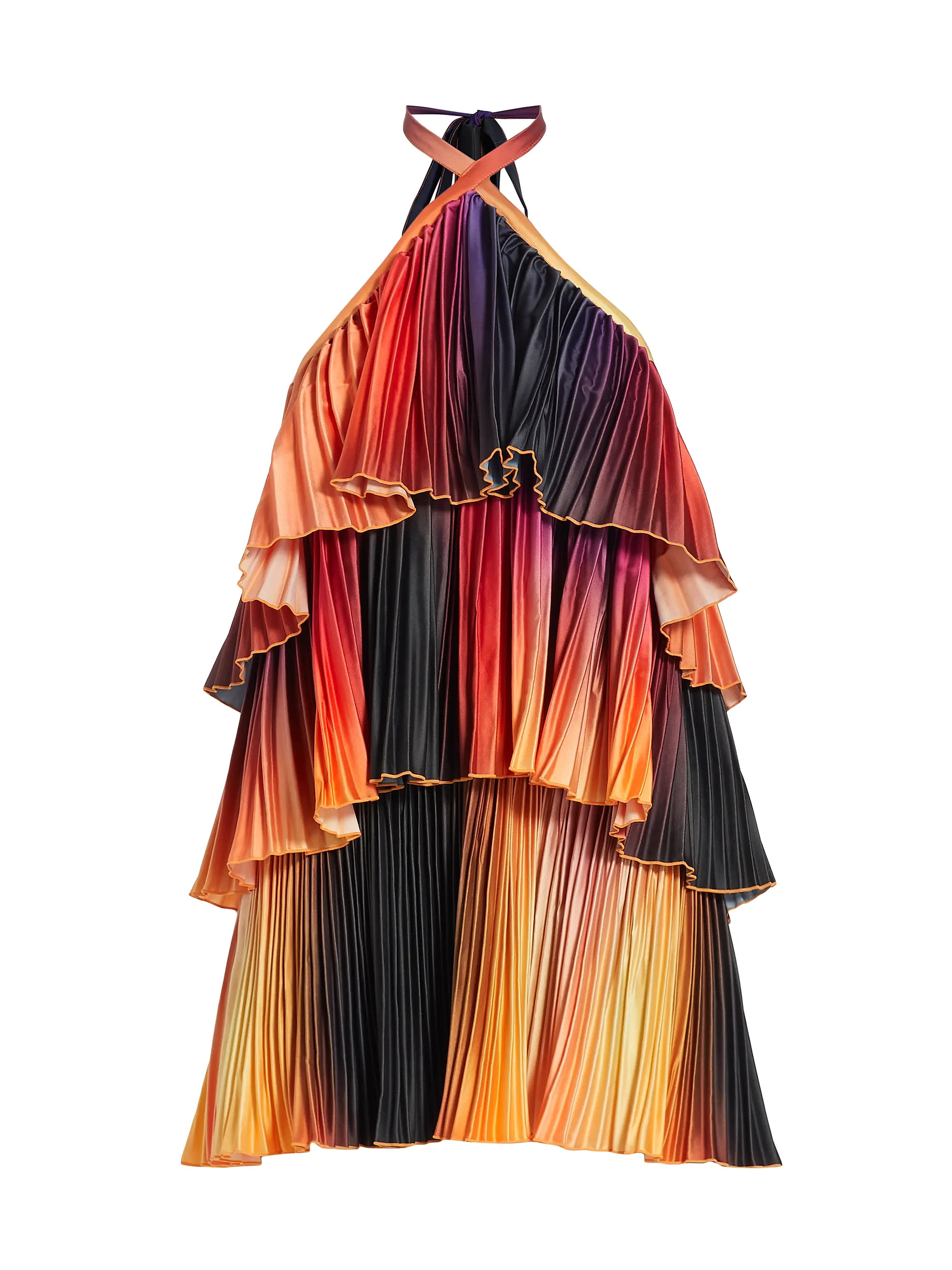 Les Éléments Danse Halter Minidress | Saks Fifth Avenue