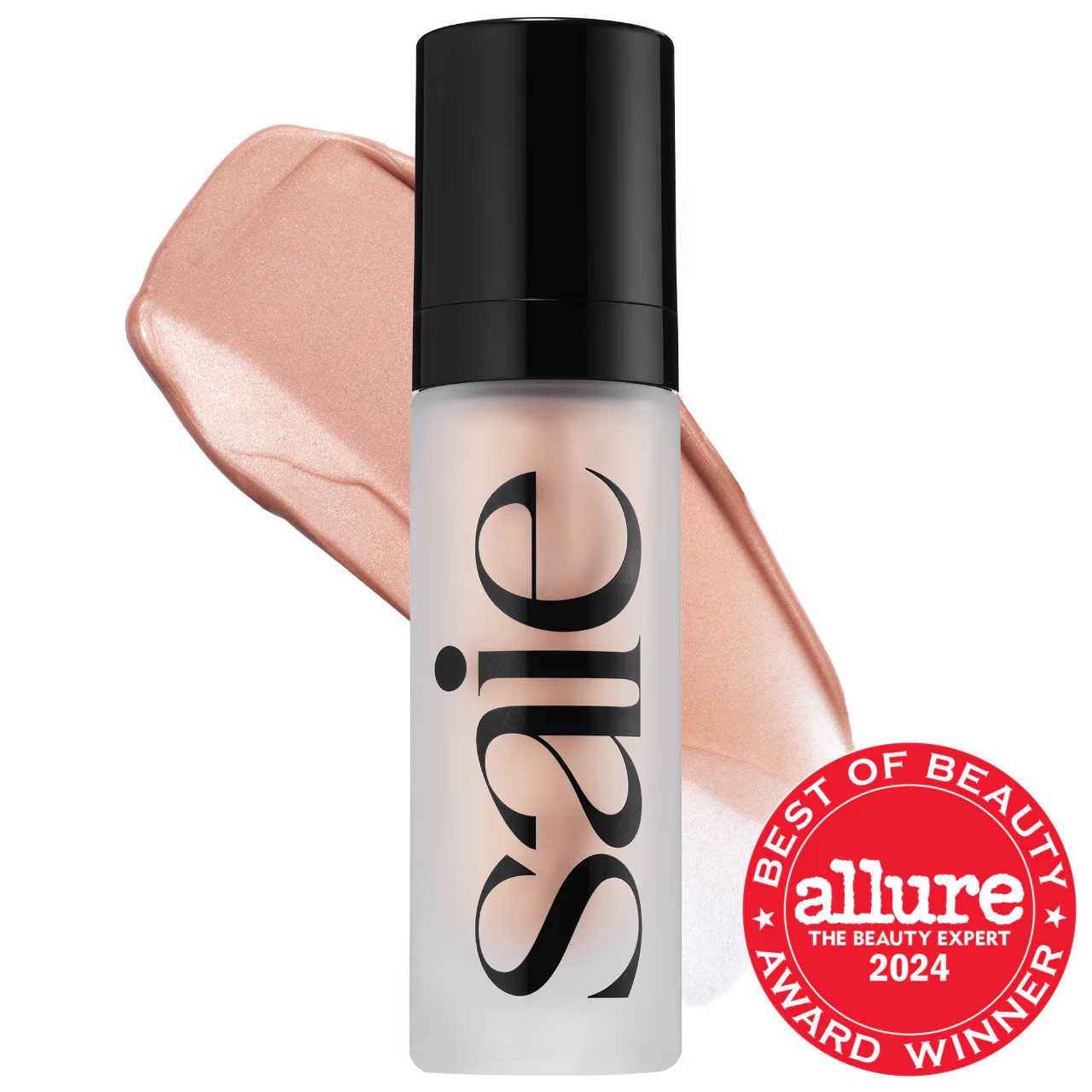 Saie Glowy Super Gel Lightweight Dewy Multipurpose Illuminator Roseglow 1.0 oz | Sephora (US)