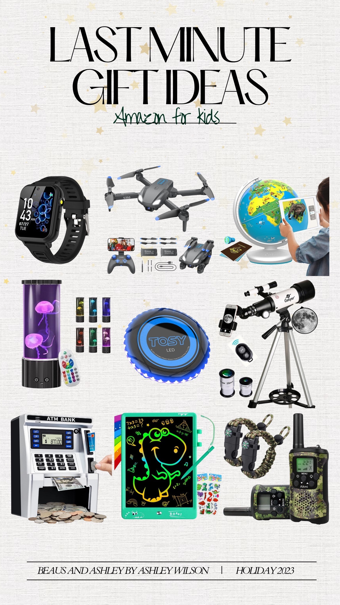 Last minute amazon gifts for kids! 

Amazon gifts, amazon kids, amazon toddler finds, kids last minute gifts, holiday, seasonal, holiday gifts, Christmas 

#LTKSeasonal #LTKGiftGuide #LTKHoliday