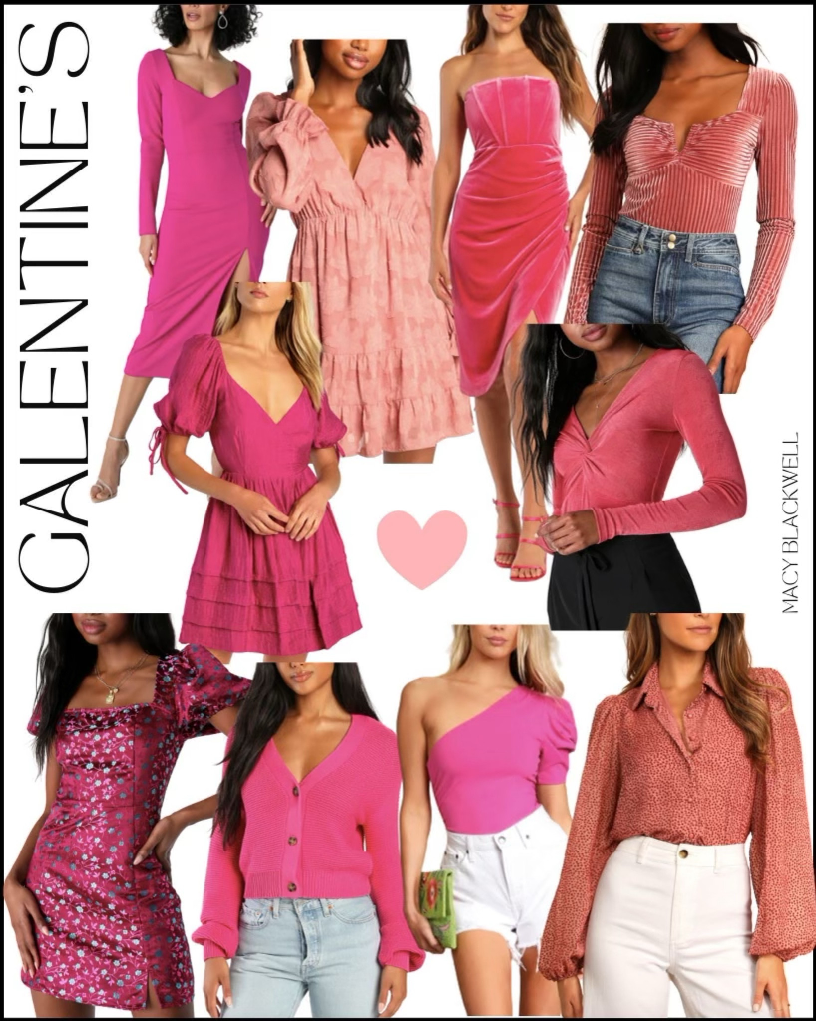 Valentine’s Day. Valentine’s Day outfit. Pink dress. Pink top. Valentine’s Day style. Valentines date night. Galentines 

#LTKSeasonal #LTKunder100 #LTKstyletip