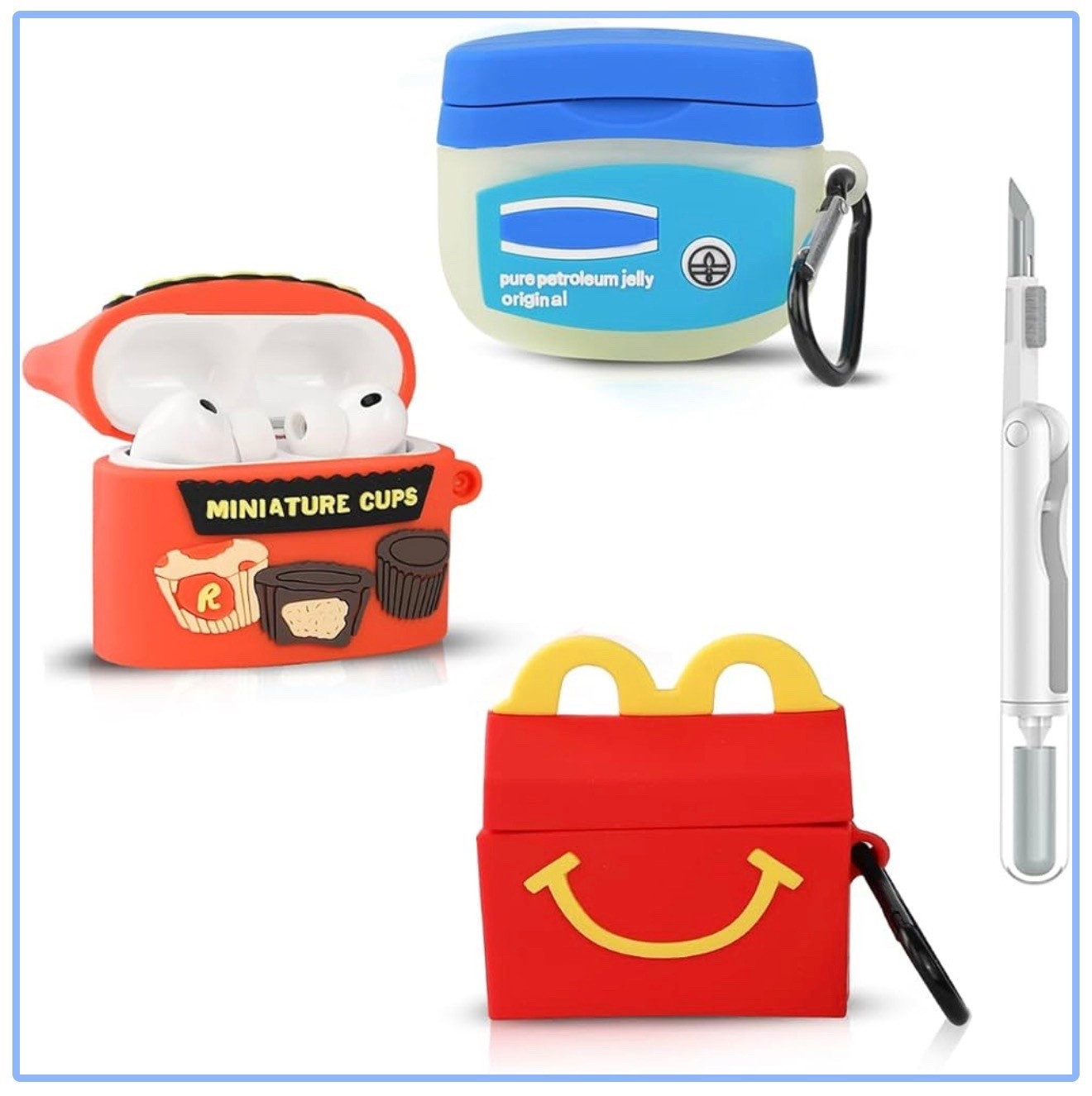 (3Pack+Cleaning Pen) XMBYGY Case for AirPods Pro 3rd Generation 2025 with 3 in 1 Cleaning Kit, Multiple Combinations Silicone Cute Cartoon Charging Case Protective Cover for AirPods Pro 3 (M+R+F) #amazon #anazonfinds

#LTKKids #LTKSaleAlert #LTKActive