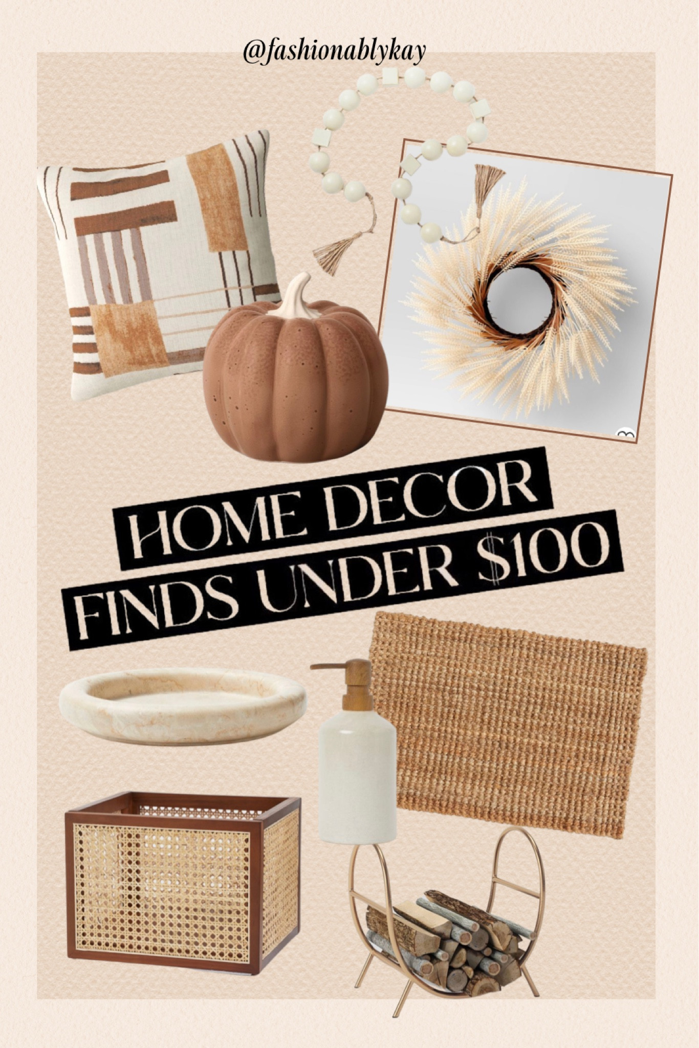 Fall home decor vibes for under $100! 

Home, Target home, fall style, fall 2022, fall finds, Target fall, Target home 

#LTKSeasonal #LTKhome
