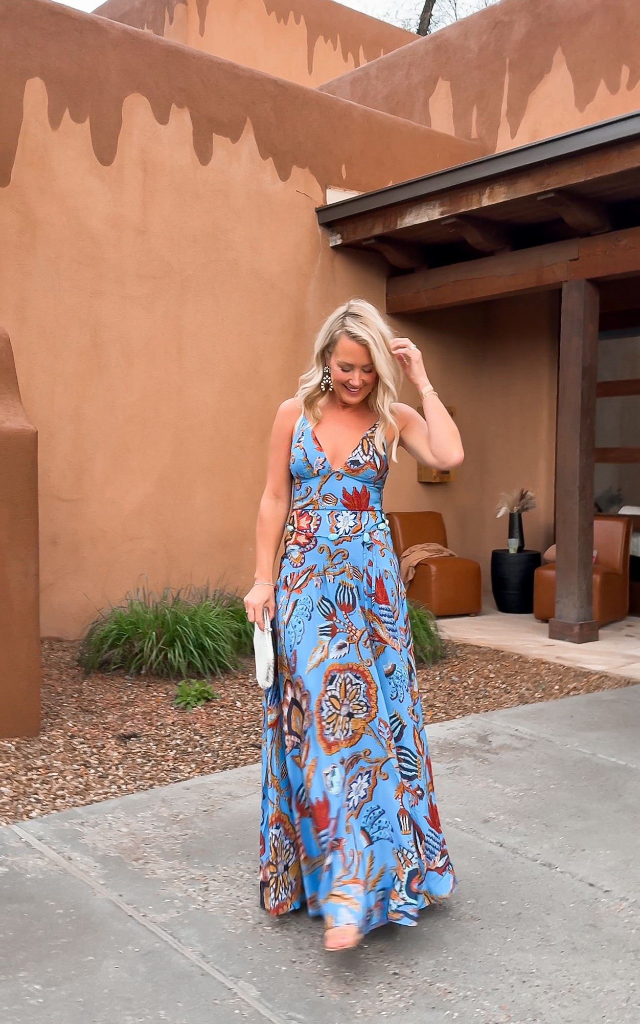 Absolutely adored wearing this dress! It has gorgeous stone details on the straps, plus low back & drop waist that is so stunning. I’m in a small 

#LTKParties #LTKOver40