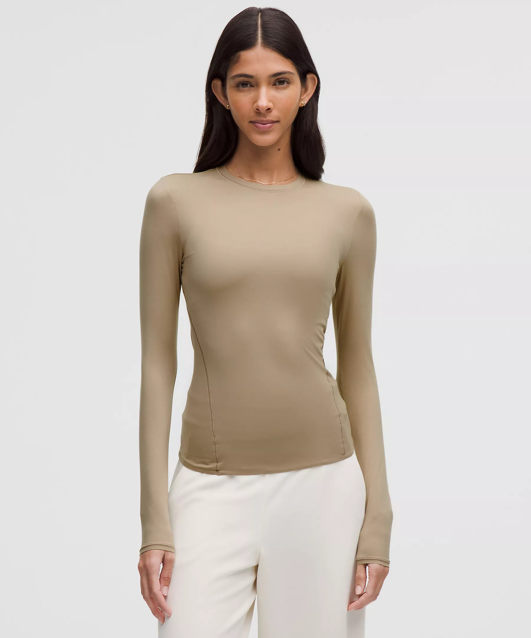 Wundermost Ultra-Soft Nulu Crewneck Long-Sleeve Shirt | Lululemon (US)