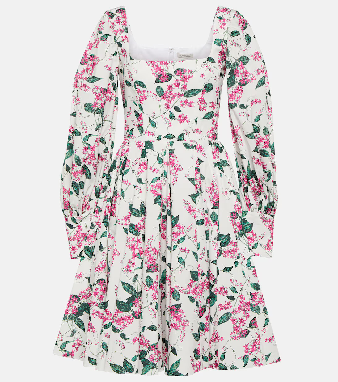 Yasmina floral cotton minidress | Mytheresa (US/CA)