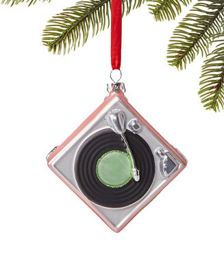 Holiday Lane Retro Record Player Ornament, Exclusively at Macy's - Macy's | Macy's