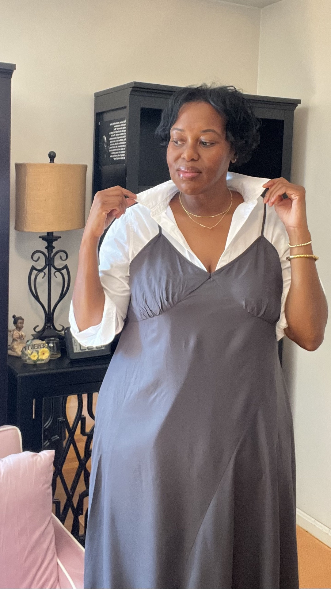Raise your stock. 📈 

📏5’7    👚&👗:XL

#LTKgrwm #LTKMidsize #LTKOver40