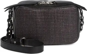 Cami Straw & Leather Camera Bag | Nordstrom