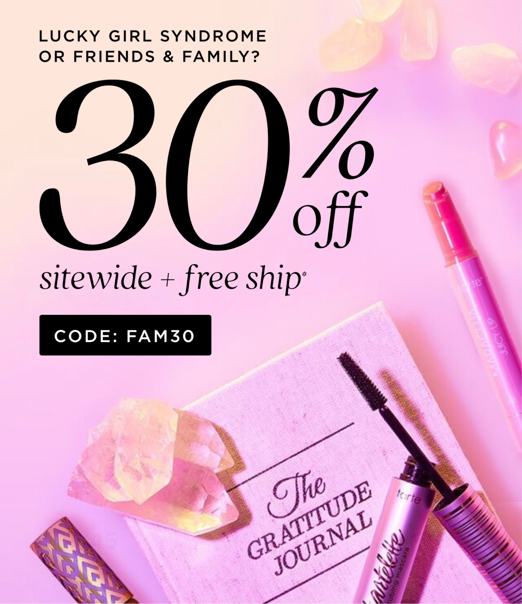 Save 30% on all Tarte products with code FAM30! 

#LTKsalealert #LTKbeauty