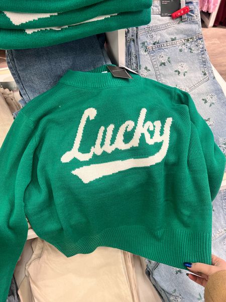 St Patrick's day sweater from target! Under $50 and lightweight
Target 
St Patrick's day
Green sweater 
Green pullover 


#LTKSpringSale #LTKSeasonal #LTKfindsunder50