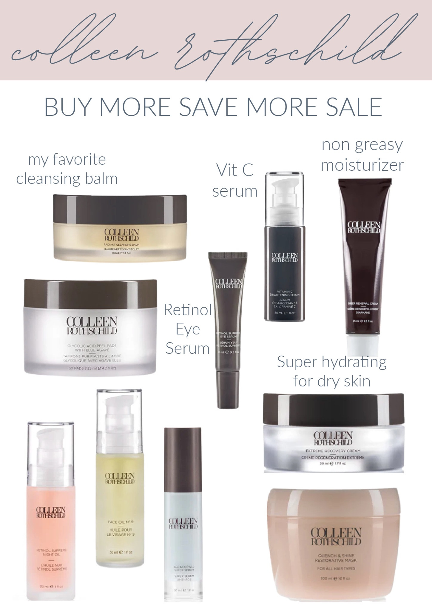 Colleen Rothschild Buy more Save more sale 

#LTKbeauty #LTKover40 #LTKsalealert