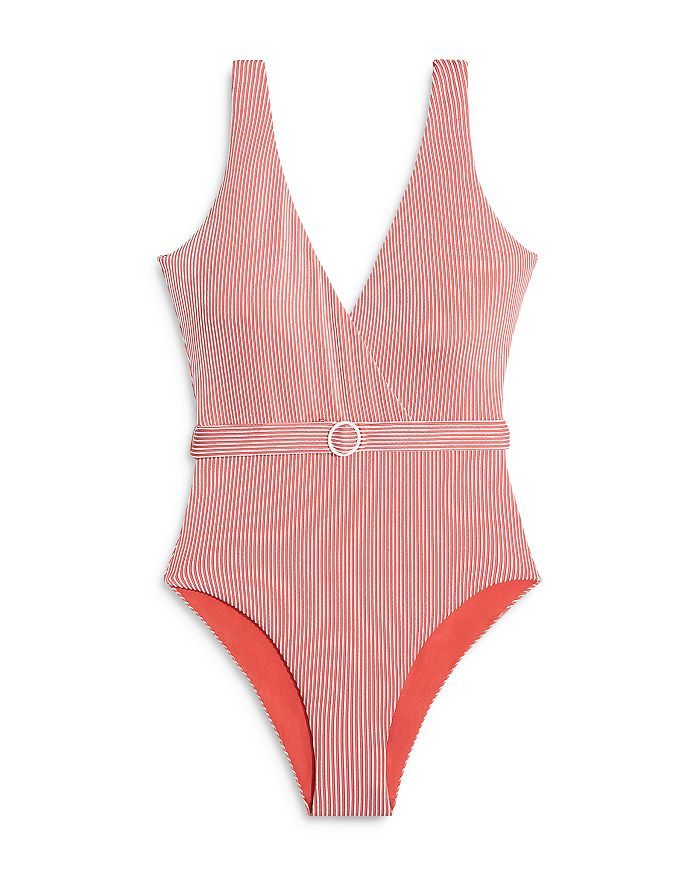 Michelle Belted One-Piece Swimsuit | Bloomingdale's (US)