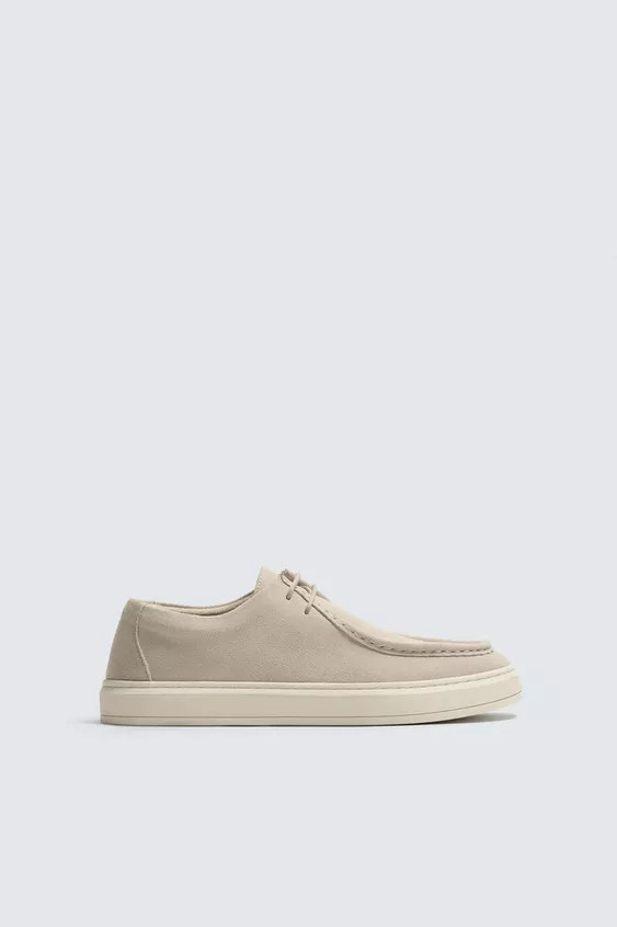 CASUAL LEATHER SHOES | Zara US