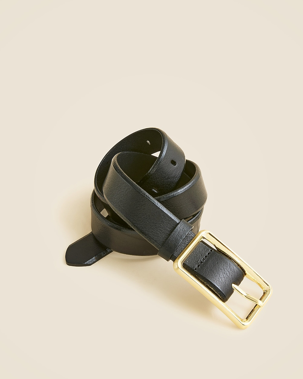 Italian leather rectangle belt | J. Crew US