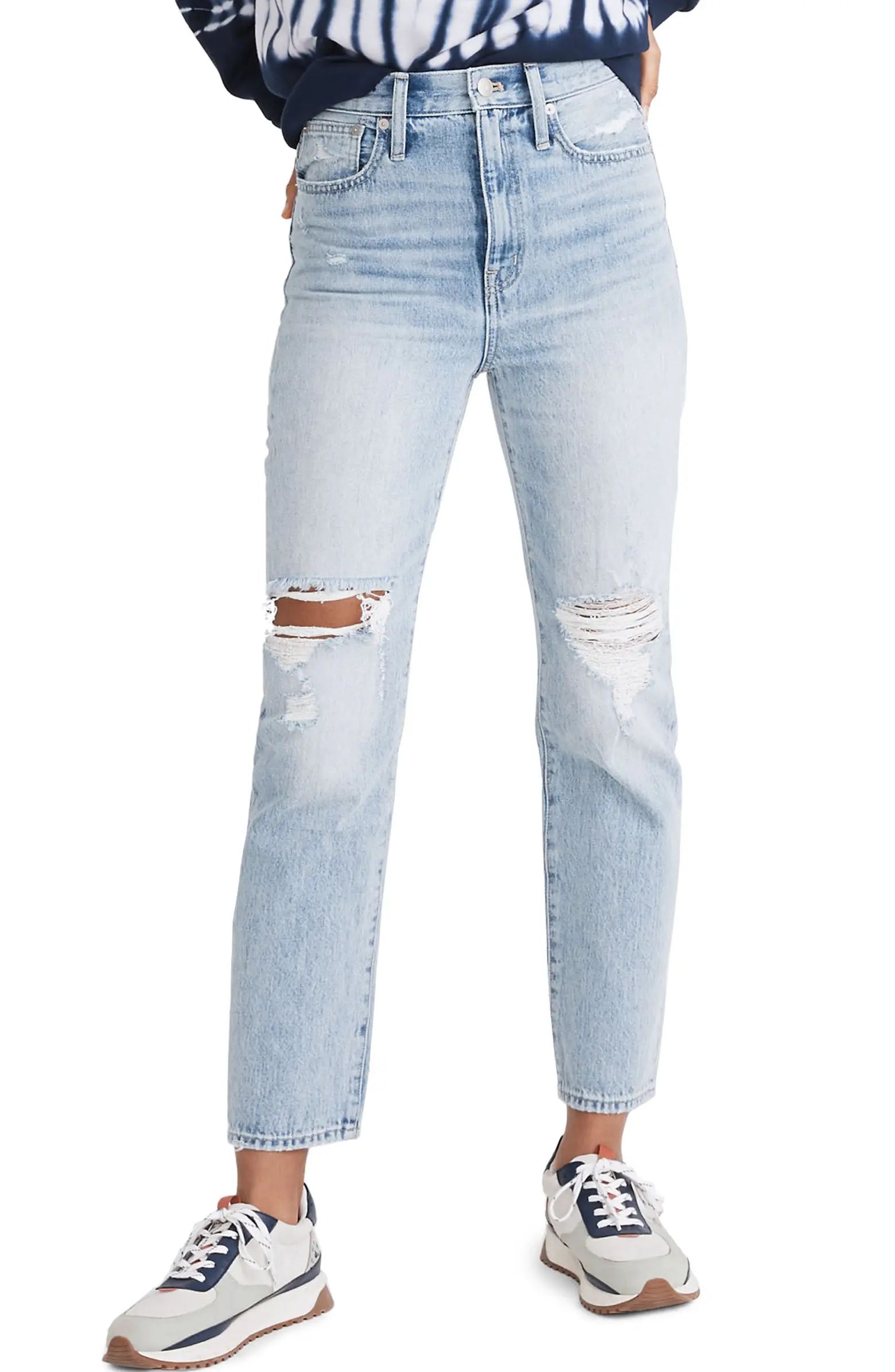 The Perfect Vintage High Waist Jeans: Ripped Edition | Nordstrom