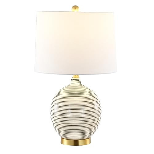SAFAVIEH Lighting Collection Kremp Grey 23-inch Table Lamp (LED Bulb Included) | Amazon (US)