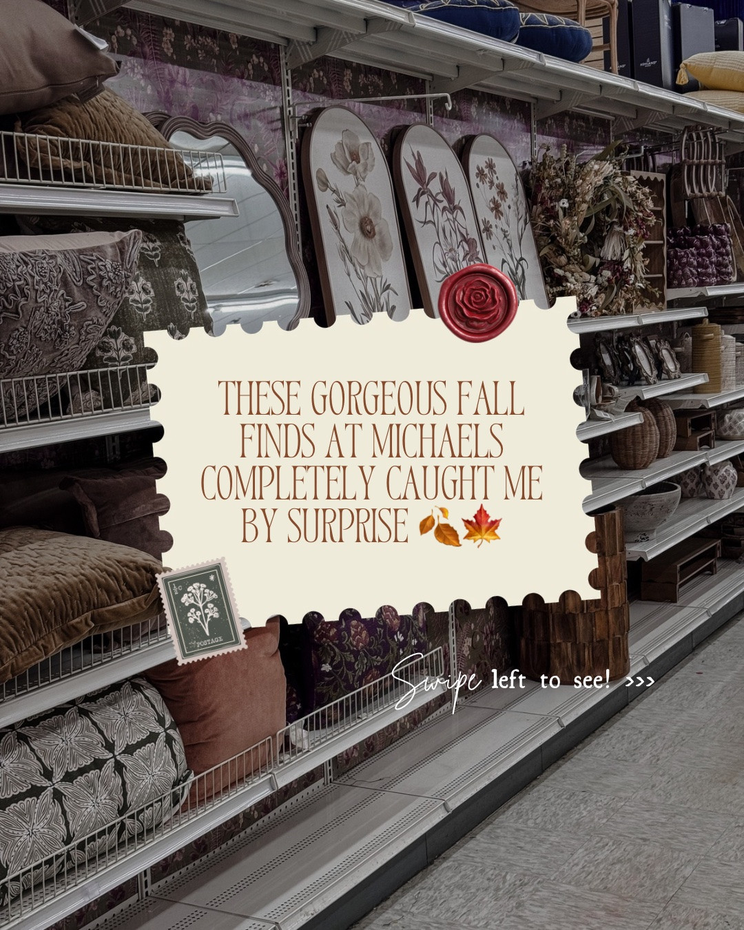I went to Michaels for crafting materials and was surprised by this beautiful Fall collection 🍁🍂 Which piece is your favorite?

#LTKHome #LTKSeasonal