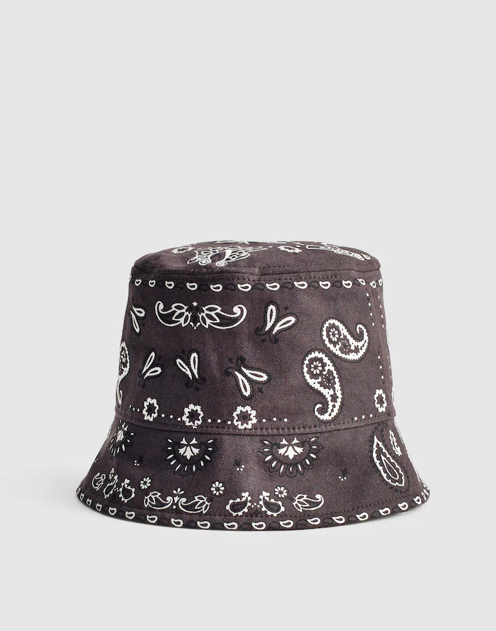 Bandana-Print Bucket Hat | Madewell