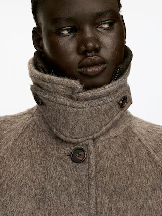 Wool-Alpaca Blend Coat | Arket UK