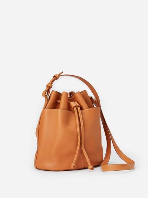 Arianna Leather Bucket Bag | J.McLaughlin