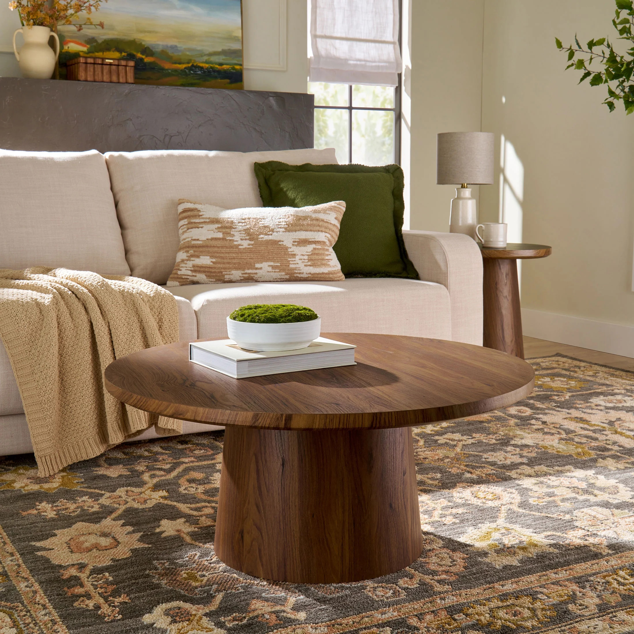 Better Homes & Gardens Ashby Coffee Table, Walnut Finish | Walmart (US)