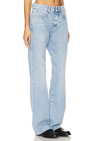 Iris Wide Leg in Denim Light | Revolve Clothing (Global)