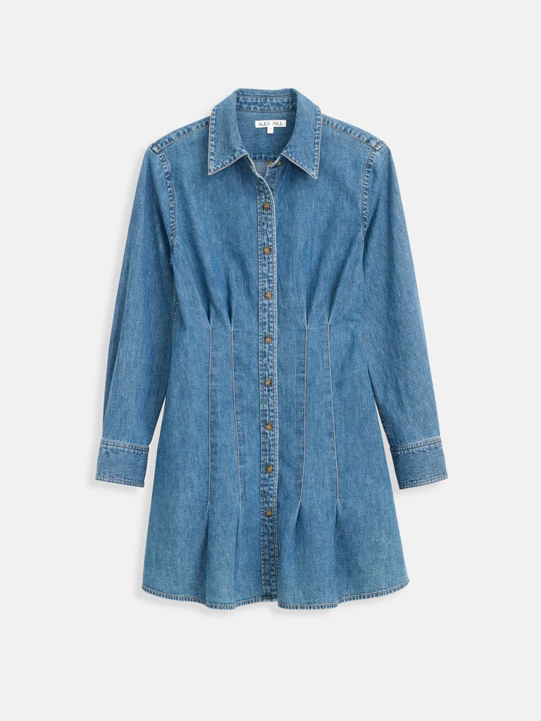 Camille Shirtdress In Denim | Alex Mill