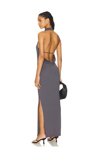 The Candice Maxi Dress in Slate | Grey Maxi Dress | Fall Outfits 2024 | Revolve Clothing (Global)