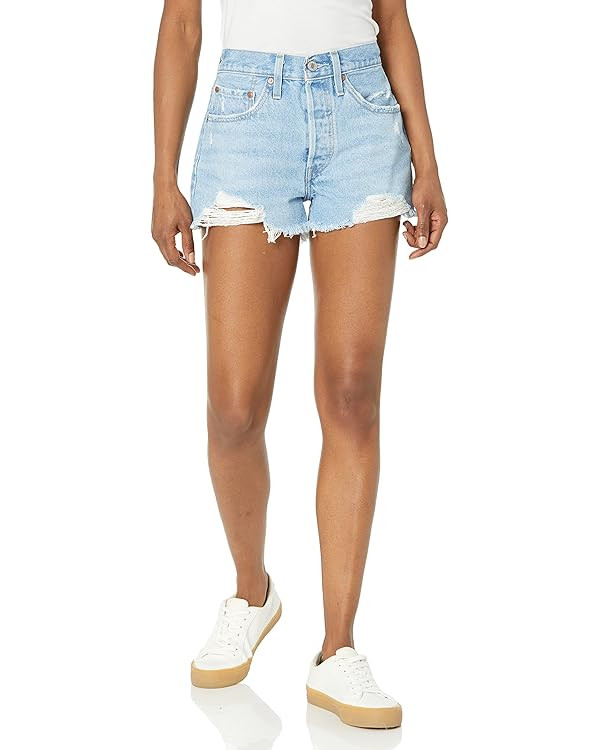 Levi's Women's Premium 501 Original Shorts ​​​​​(Also Available in Plus) | Amazon (US)