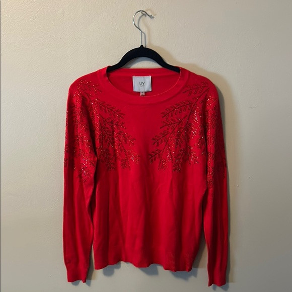 Liv Milano Sweater New With Tags Size Medium Red Perfect for Valentine's Day! | Poshmark