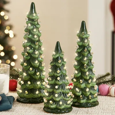 1' Lighted Artificial Christmas Tree | Wayfair North America