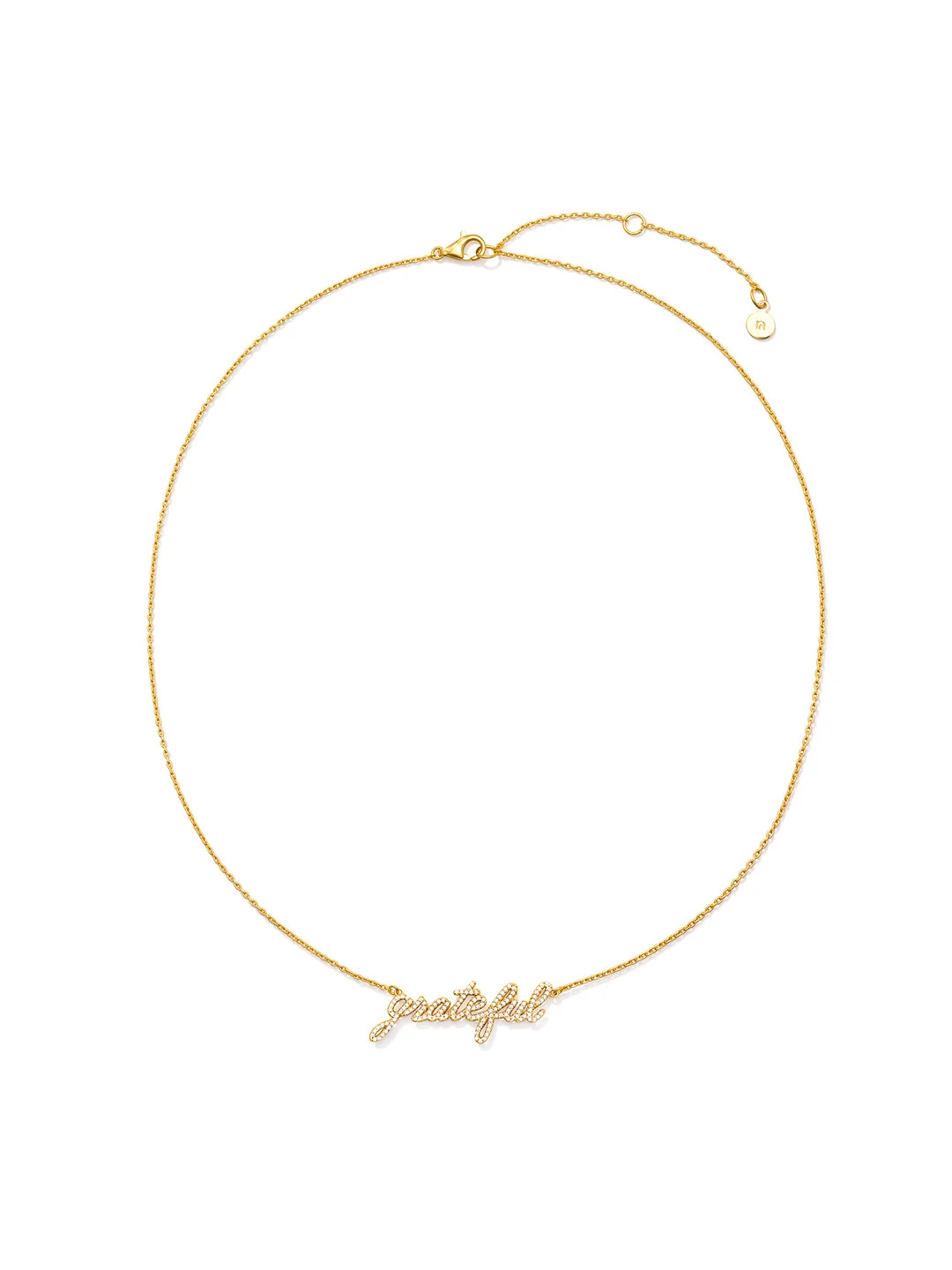GRATEFUL - Necklace \u2022 Color: 18K Yellow Gold | Ninety-9